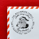 Search for vintage santa rubber stamps Merry christmas
