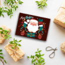 Search for playful christmas cards Santa
