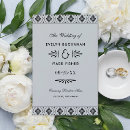 Search for art deco wedding programs Gatsby