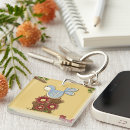 Search for spring bird key rings Flowers