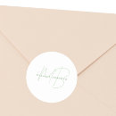 Search for sage green monogram stickers Minimalist