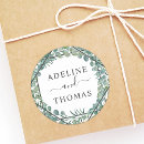 Search for nature wedding stickers Stylish