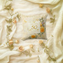 Search for 50th wedding anniversary cushions Floral