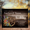 Search for country wagon wheel wedding invitations Elegant