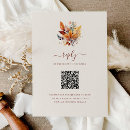 Search for rustic wedding rsvp cards Qr code