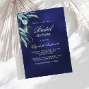 Search for navy blue bridal shower invitations Party