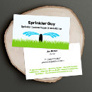 Search for irrigation business cards Installation