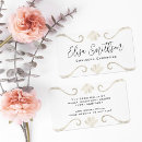 Search for pearls business cards White