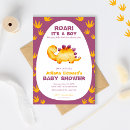 Search for dinosaur egg invitations It's a boy