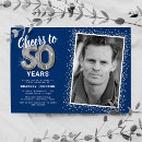 Search for silver 50th birthday invitations Fiftieth