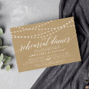 Search for rehearsal cocktail party invitations String lights