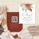 Search for fall colours invitations Rustic