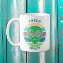 Search for vintage space mugs Alien