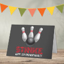 Search for bowling birthday cards Strike