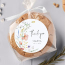 Search for blue wildflower stickers Watercolor floral