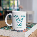 Search for letter v monogram mugs Stylish