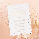 Search for confetti hen party invitations Rose gold