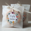 Search for monogram floral wedding stickers Watercolor flowers