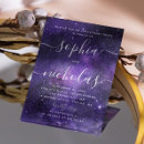Search for stars engagement party invitations Modern