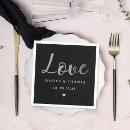 Search for silver napkins Script