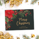 Search for non photo christmas cards Botanical