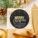 Search for twinkling stars stickers Black