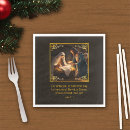 Search for religious christmas napkins Xmas