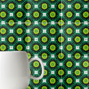 Search for green mosaic tiles Moroccan