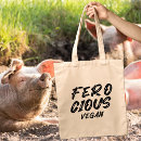 Search for funny vegan tote bags Veganism