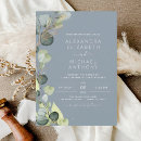 Search for dusty blue and gold wedding invitations Spring summer fall