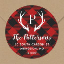 Search for black and red tartan stickers Family