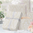 Search for gold damask wrapping paper White