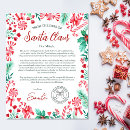 Search for santa claus party stationery Watercolor