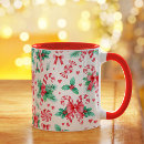 Search for peppermint candy mugs Festive