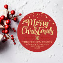 Search for christmas envelope seals Merry