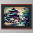 Search for chinese pagoda art Landscape