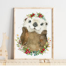Search for sea otter posters Watercolor