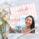 Search for rose gold glitter graduation invitations Party