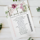 Search for burgundy floral bridal shower games Roses