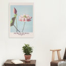 Search for lotus flower canvas prints Vintage