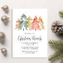 Search for pine trees christmas invitations Modern