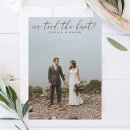 Search for we tied the knot invitations Eloped