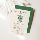 Search for red and green invitations Retro