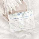 Search for blue advice cards Bridal shower
