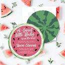 Search for watermelon baby shower invitations Cute