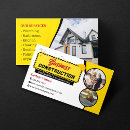 Search for bathroom remodel business cards Contractor