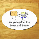 Search for bread and butter stickers Toast