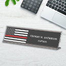 Search for firefighter name plates Thin red line