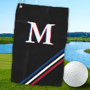 Search for red white and blue golf towels Golfer