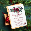 Search for christmas engagement party invitations Floral